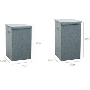 Bolsa de lavandería ecológica de yute con asas largas para fácil transporte y almacenamiento - Product Image 5