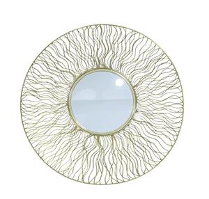 La finition raffinée des cadres de miroirs en métal ajoute une lueur subtile qui rehausse la lumière naturelle et artificielle. - Product Image 4