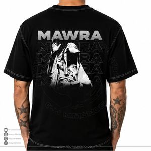 Mens Y2K Dark <b>Aesthetic</b> Graphic T Shirt High Quality Screen Print Hooded Figure Drop Shoulder Heavyweight Streetwear Tee Shirt - Product Image 2