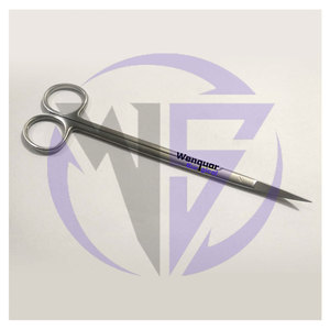 Brand New <b>Stainless</b> <b>Steel</b> Wise Dental Kelly Surgical Scissors 6¼ Inch Angled Head Instrument Surgical Grade Wenquar Tools - Product Image 6