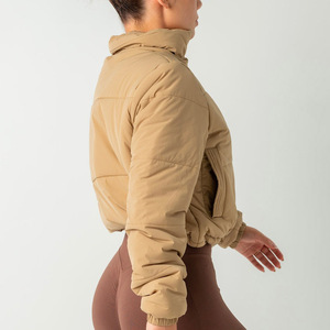 Parka matelassée pour femme, manteau d'hiver chaud à capuche, imperméable, vêtement d'extérieur tendance, fournisseur en gros, hydrofuge - Product Image 4
