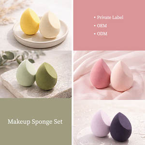 ฟองน้ำแต่งหน้า ชุดฟองน้ำแต่งหน้า ฟองน้ำแต่งหน้าขายส่ง ฟองน้ำแต่งหน้าสำหรับแต่งหน้า ฟองน้ำแต่งหน้าแบรนด์ส่วนตัว ฟองน้ำแต่งหน้ารูปไข่ - Product Image 3