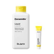 Dr. Jart+ Ceramidin Liquid Toner 150ml e Cera Cream 15ml Set per la Cura del Viso in Confezione Sconto in Flaconi - Product Image 1
