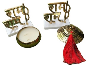 RAM RAM BEAUTIFUL <b>GIFT</b> HAMPER WITH WAX BOWL WITH BOX PACKING FOR DIWALI AND WEDDING <b>GIFTS</b> - Product Image 2