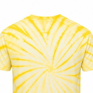 Camiseta Iota Phi Theta Amarilla y Blanca con Estampado Tie Dye para Hombre, Diseño Gráfico con Letras Griegas de Fraternidad, Cuello Redondo, Manga Corta, Informal, de Algodón - Product Image 6