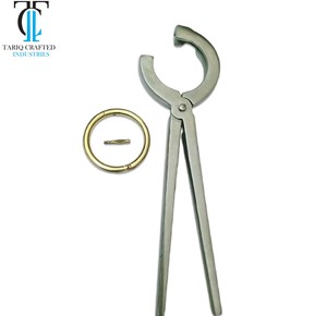 Pince d'application pour anneaux de nez de bétail en acier inoxydable – Outil vétérinaire pour l'installation d'anneaux de nez de bovins - Product Image 6
