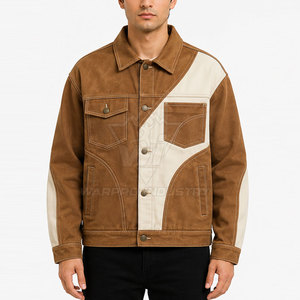 แจ็คเก็ตยีนส์แฟชั่นรักษ์โลกสำหรับผู้ชาย ซับในผ้าฝ้ายอุ่นสบาย เหมาะสำหรับแฟชั่นสตรีทในเมือง ใส่ได้ทุกวันในช่วงฤดูหนาว - Product Image 3