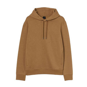 Custom Printed Solid Digital 100% Cotton Fleece <b>Men's</b> <b>Pullover</b> Hoodie-Autumn Eco-Friendly Windproof - Product Image 4