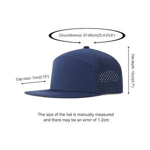 Wholesale Custom Latest Design 5-Panel Snapback Cap Unisex Cotton <b>Flat</b> Brim Breathable Back Mesh Summer Casual Snapback <b>Hat</b> - Product Image 6