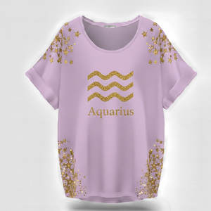 T-shirt unisexe détaillé à plusieurs couches avec impression à chaud, motifs attrape-rêves et étoiles, toucher doux, pour usage quotidien, haut décontracté - Product Image 1