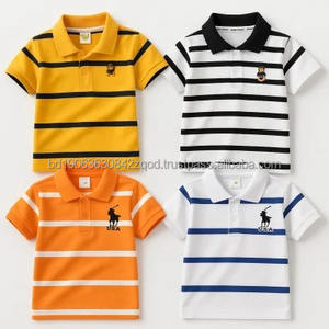 Camiseta Polo para Niños, Otoño e Invierno, Nueva Colección de Verano para Niños, Tejido PK, Ropa de Manga Corta para Niñas y Niños, Lote de Polos Infantiles - Product Image 4