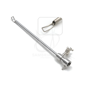 Endoscope manuel en acier inoxydable de qualité supérieure A+, pour chirurgie de lifting des sourcils, avec orifice supérieur 4mmx17.5cm, 30 degrés, réutilisable, chirurgical - Product Image 1
