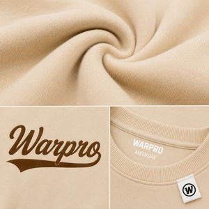 เสื้อสเวตเชิ้ตผู้ชายลำลองทรงโอเวอร์ไซส์ คอกลม ผ้าฟลีซเนื้อนุ่ม แขนยาว สไตล์สตรีทแวร์  รุ่นฮิตปี 2026  รับสกรีนโลโก้ - Product Image 3
