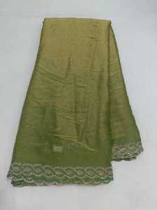 Tela de Seda Fendy con Trabajo de Diamantes, 65 GSM, 44 Pulgadas de Ancho, Material de Bordado de Diamantes de Lujo para Trajes de Boutique y Ropa Étnica - Product Image 5