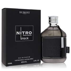 Dumont Nitro Black Eau De Parfum Spray da Uomo - Product Image 1