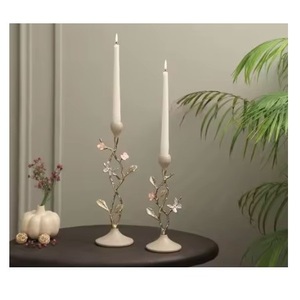 Candelabro de Metal y Latón, Elegante Soporte de Piso para Decoración del Hogar, Bodas, Eventos, Candelabros de Diseño Metálico Únicos y Elegantes - Product Image 5