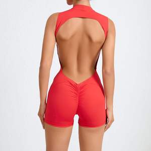 Bodysuits pour femmes sans manches, en tissu doux, coupe confortable, vente en gros, fabricant d'usine, bodysuits côtelés pour femmes - Product Image 5