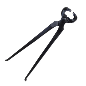 Coupe-ongles professionnel durable pour chevaux, 12 pouces, outil de fermeur, coupe-ongles noir pour l'équitation et les soins des chats - Product Image 4