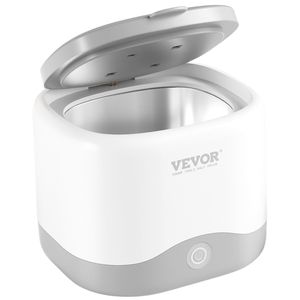 Pulitore ultrasonico 45kHz per le protezioni della bocca delle protesi dentarie Retainers-200ML il pulitore della guardia di notte del dentista della famiglia - Product Image 1