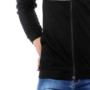 Prix avantageux pour les acheteurs en gros / Sweat à capuche en polaire pour homme de haute qualité avec fermeture éclair et cordons de serrage pour ajuster la capuche - Product Image 5