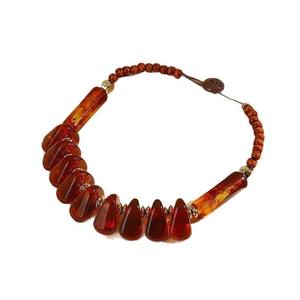 Collar de Cuentas de Resina Coloridas, Pieza de Joyería de Moda Única, Ideal para Regalos de Cumpleaños, Aniversarios y Ocasiones Festivas - Product Image 6