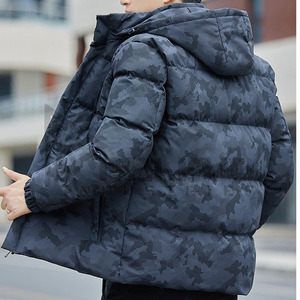 Chaqueta Impermeable para Hombre, 280 GSM, Tela de Poliéster, con Capucha, Cálida y Aislante, para Invierno y Actividades al Aire Libre - Product Image 4
