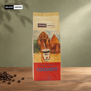 Café Tradicional con Coco 250g, Café Milano Arábica Tueste Medio, Paquete de Café Molido - Product Image 4