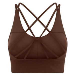 Soutien-gorge de sport sans couture de haute qualité, maintien moyen, pour entraînement, gym, fitness, yoga, pour femmes - Product Image 6