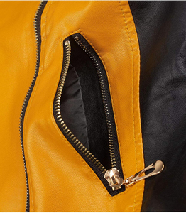 Most Popular Style Women Leather <b>Jackets</b> Fashion Custom Made Winter Wears Fashion Women PU Leather <b>Jacket</b> - Product Image 4