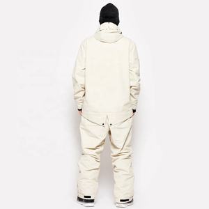 Professional Waterproof Men's Ski Suit Set Windproof Winter Snowboard Jacket and <b>Pants</b> <b>Thermal</b> Outdoor Skiing Wear with Fur Hood - Product Image 4