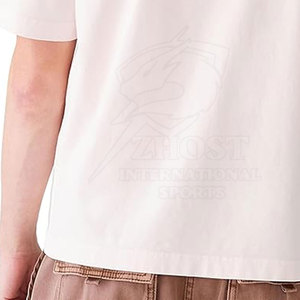 T-shirts pour hommes, coupe ample, style moderne, best-sellers, avec couleurs personnalisées en marque privée pour adultes - Product Image 6