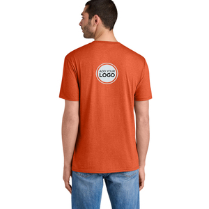 T-shirts coupe ample effet vieilli en mélange triple, vente en gros, usine de vêtements - Product Image 5