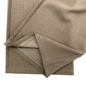 Pantalones de Vestir Cómodos y Profesionales para Mujer, Pantalones de Trabajo de Pierna Ancha, Cintura Alta, Transpirables, Largos, al por Mayor - Product Image 6