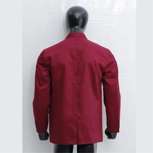 Blazer Entallado con Cuello en V para Hombre, Personalizado con Logotipo de Fábrica, OEM ODM, Chaqueta con Insignia, para Estudiantes, de Alta Calidad y Transpirable - Product Image 3