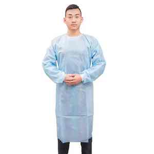 Uniforme Médico Hospitalario para Doctores, Bata de Paciente de Algodón Tejido, Unisex, Personalizable, Transpirable y Cómodo, Batas de Operación - Product Image 2