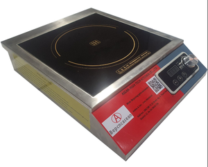 Inducción eléctrica superior plana de acero inoxidable ajustable individual y control de cocina de USO HOTELERO PARA LA TEMPERATURA comercial del hogar - Product Image 3