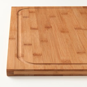 Planche à découper plate en acacia de grande taille avec rainure pour les jus, pour comptoir de cuisine ou restaurant, OEM personnalisé Vietnam HORECA - Product Image 2