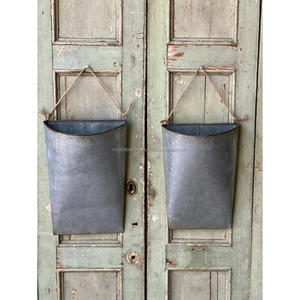 Supports de rangement faciles à suspendre Poches murales personnalisées galvanisées Organisateurs de rangement multifonctionnels en métal pour la décoration de la maison et du jardin - Product Image 1