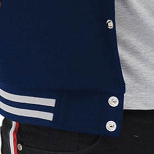 <b>Mens</b> Varsity <b>Jacket</b> with Chenille Embroidery Breathable Waterproof Polyester/Cotton College <b>Baseball</b> Winter <b>Jacket</b> Wholesale - Product Image 3