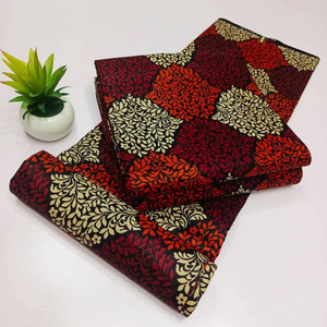 Authentique Ghana Africain Wax Print et Ankara Coton Tissu Motifs Traditionnels Vibrants pour Vêtements Artisanat et Pagne Congo - Product Image 4
