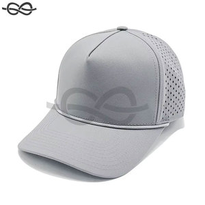 Custom Embroidered Breathable Mesh 5-Panel Trucker Baseball Cap Personalized Snapback Matching <b>Rope</b> Adjustable Performance Beach - Product Image 6