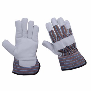Gants de travail en cuir de buffle de qualité supérieure, résistants, pour travaux industriels, gants de construction et de jardinage canadiens - Product Image 2