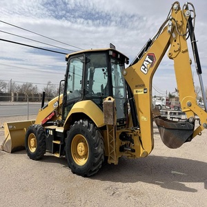 รถตักล้อยางแคตเตอร์พิลลาร์ CAT420 ประสิทธิภาพสูงสำหรับงานเกษตรกรรม พร้อมหัวตักด้านหน้า เครื่องยนต์ มอเตอร์ ปั๊ม ระบบไฮดรอลิกครบชุด - Product Image 2