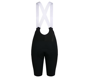 Cuissardes ajustées pour femmes, noir et blanc, avec empiècements en mesh, anti-humidité, pour le cyclisme, longueur courte, en Spandex et Nylon - Product Image 2
