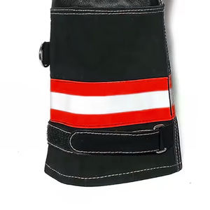 Gants de sapeur-pompier en cuir, isolants thermiquement, ignifuges, pour le sauvetage et l'extrication, gants de sécurité haute performance - Product Image 6