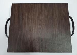 Bandeja de Madera Ecológica con Diseño Impreso, Acabado Natural, para una Vida Sostenible, Bandeja de Servicio al por Mayor - Product Image 6