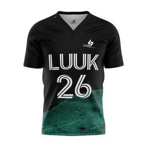 Ensemble de maillots de football personnalisés de qualité supérieure, extensibles dans quatre directions, kit d'entraînement pour équipes de football, faible MOQ, maillots pour clubs - Product Image 2