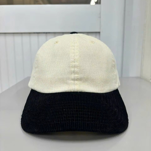 Gorras de Béisbol de Pana con Logotipo Personalizado, Perfil Medio, 6 Paneles, Ajustables, para Actividades al Aire Libre - Product Image 1