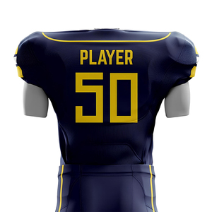 Customizable Sublimation Printing American Football Uniform Set Wholesale Team Wear Breathable American Football Uniforms - Product Image 5