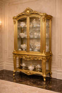 Classic Carved <strong>Baroque</strong> Inspired Dining Room Furniture Luxury <strong>Gold</strong> Dining <strong>Table</strong> Set Customized Dining <strong>Table</strong> with Chairs Australia - Product Image 3